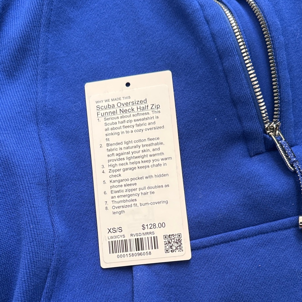 Lululemon scuba oversized funnel neck half zip - Picture 2 of 5